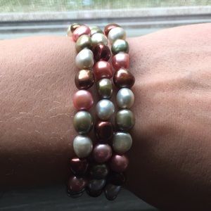 Fresh water pearl bracelets
